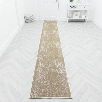 Runner Abstract Flatweave Area Rug
