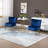 Brumm Velvet Side Chair-1728420213
