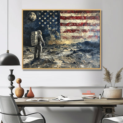«Kyon Usa Moon Apollo 13 Mission I - Moon», art mural