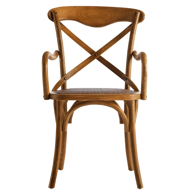 Modway Gear Dining Armchair, Walnut, 1