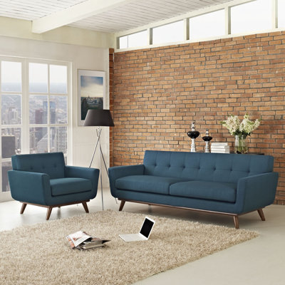 Modway Engage 2-piece Tufted Armchair and Sofa Set by Modway