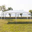 Tente de réception en plastique 3 po x 6 m