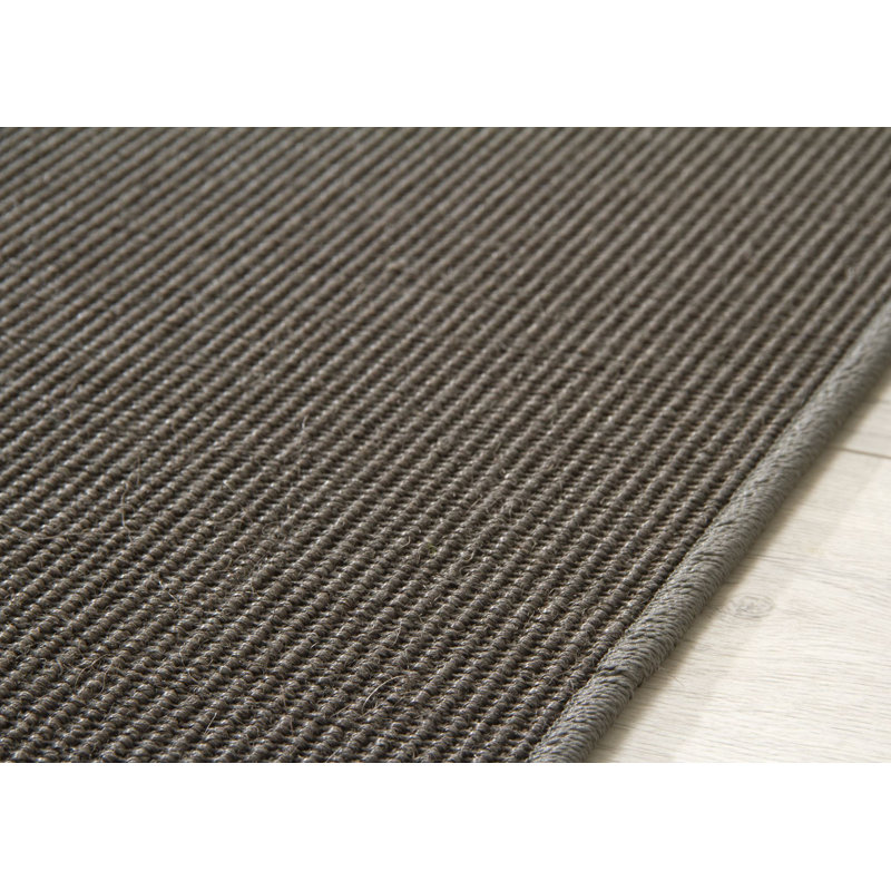 Areesha Solid Colour Flatweave Area Rug, Square 200cm
