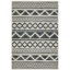 Tapis intérieur / extérieur à motif géométrique beige / bleu Abdur-Rahman-1444479387