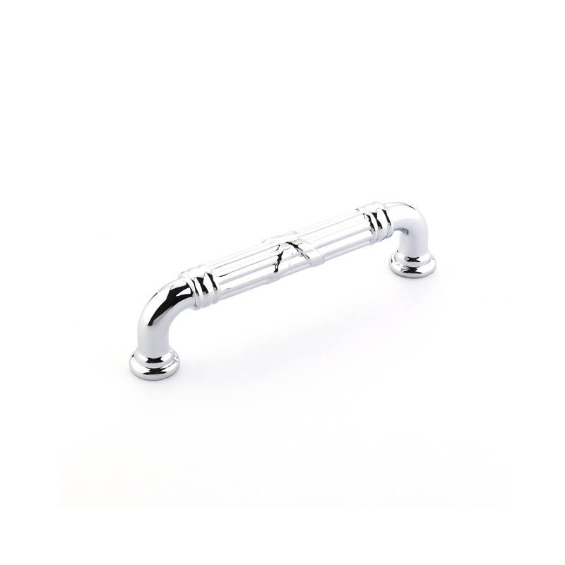 Poignée barre Emtek, Chrome poli, 4"