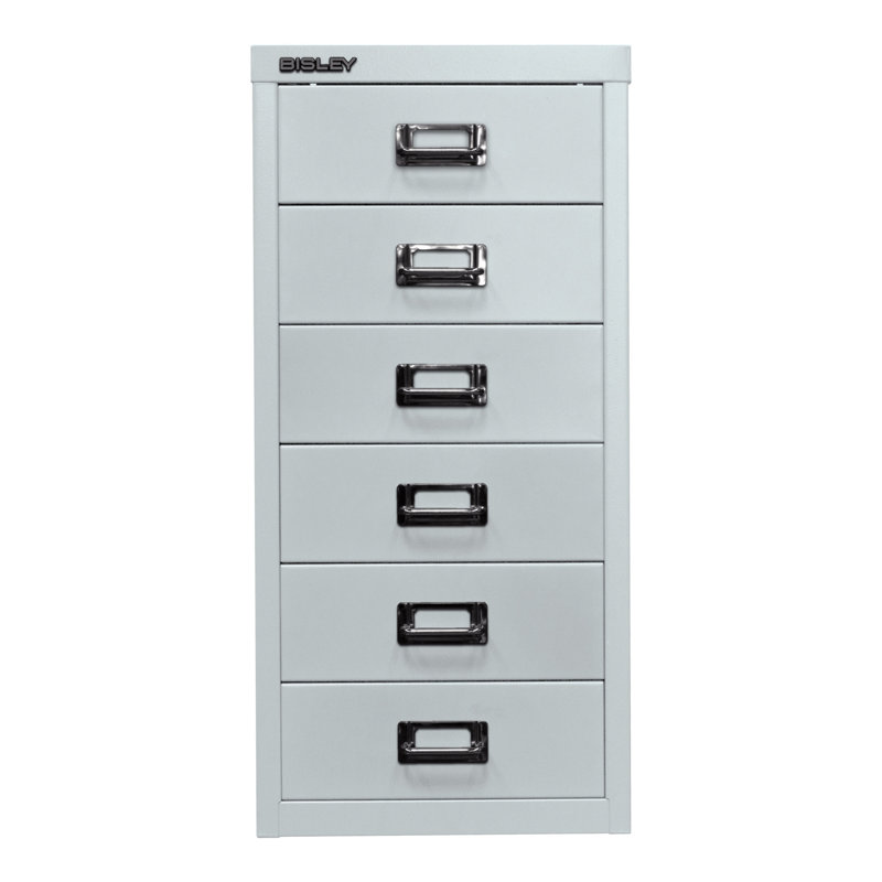 29er 27.9cm Wide 6 -Drawer File Cabinet, Light grey