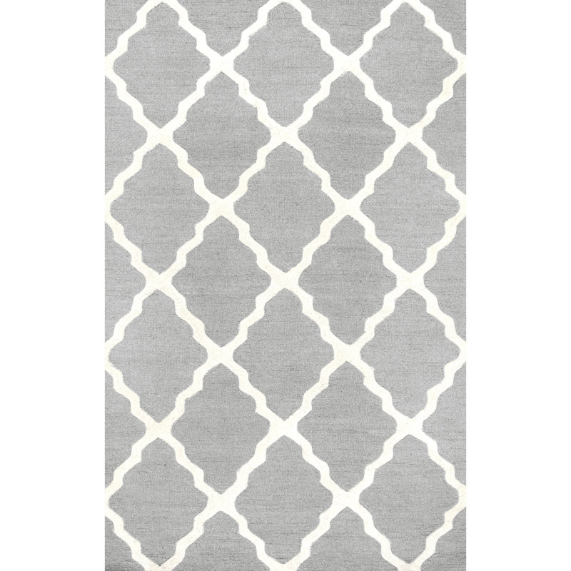 Daedra Wool Moroccan Indoor Rug, Rectangle 7'6" x 9'6"
