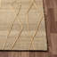 Tapis d'intérieur en jute / laine tissé à plat à la main Ada-87054464