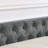 Upholstered Tufted Daybed With Drawers, Button On Back And Copper Nail On Waved Shape Arms-711006182-711006183