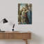 Virgin And Child With An Angel, 1475-85 Delicate Abstract Contemporary Landscape Wall Art Print by Sandro Botticelli - Wrapped Canvas Print-237745246