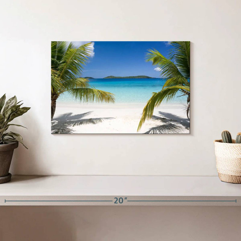 Gillard Pristine Caribbean Beach, H 8 po x l 12 po