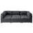 110" Modular Sectional Sofa, 6-seater Convertible Sofa Bed, U-shaped/l-shaped, Sleeper Sofa For Living Room-2059707303