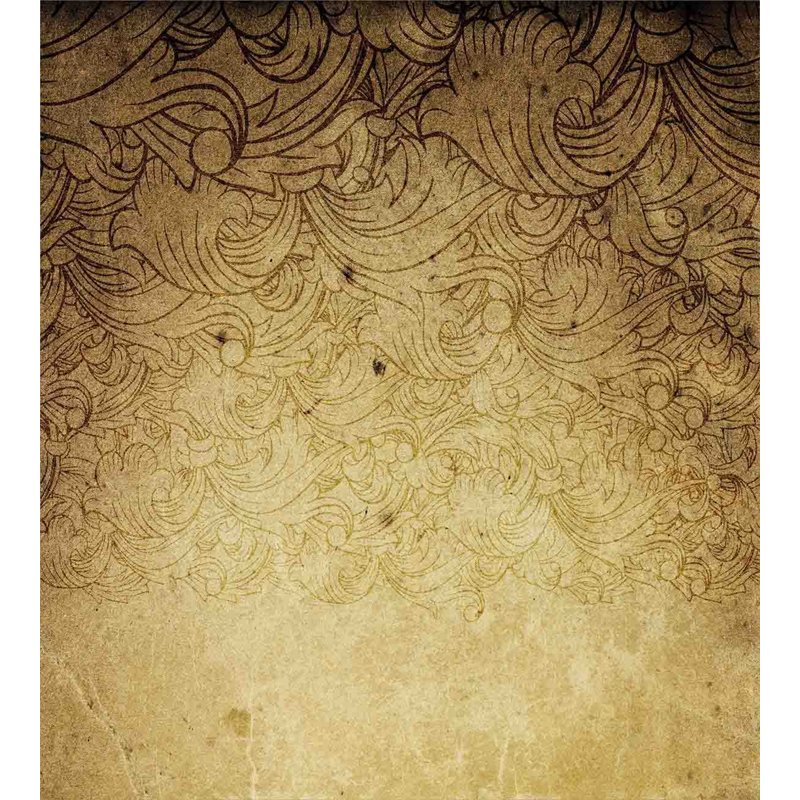 French Country Polyester Abstract Duvet Cover, Twin Duvet Cover + 1 Sham