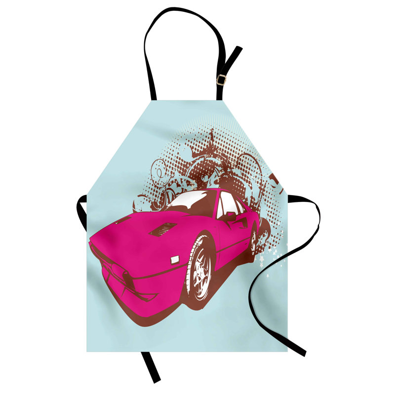 No Pattern Bib Apron