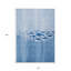 Tapis intérieur / extérieur bleu marine et bleu marine lavable HomeRoots 10 pi x 14 pi