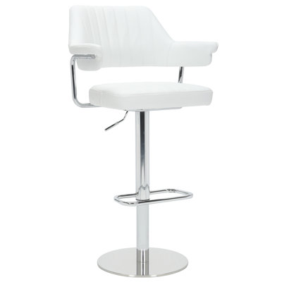 Swivel Upholstered Bar Stool