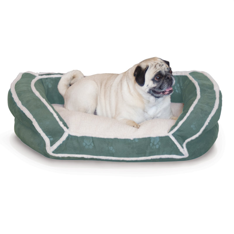 Pet Bed, Small - 21" L x 30" W, Green