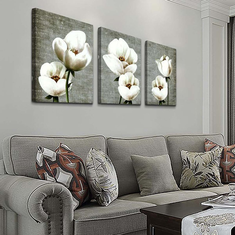 3 Piece Wrapped Canvas Print, 60 cm H x 120 cm W