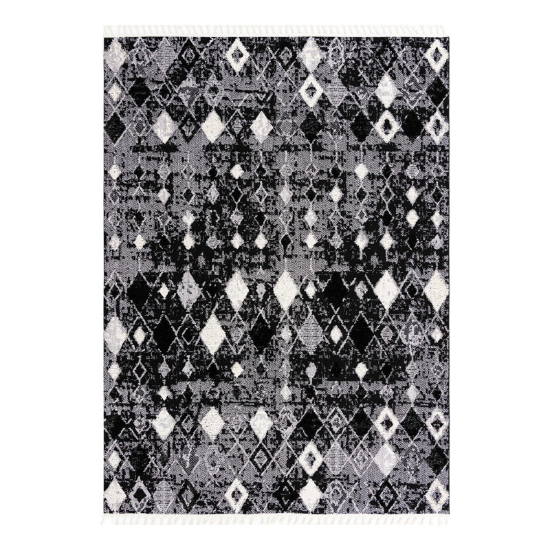 Gosnold Geometric Indoor Rug, Rectangle 9' x 12'