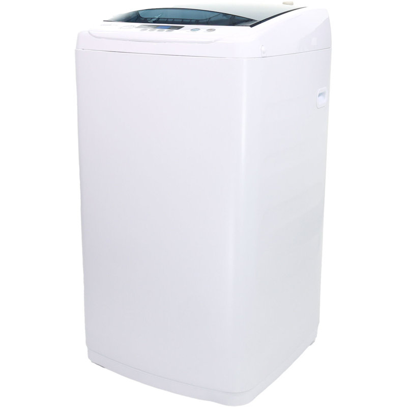 Urban Living 0,9 pieds cubes Laveuse compacte à chargement par le haut, mini machine à laver portable pour appartement, petite salle de lavage