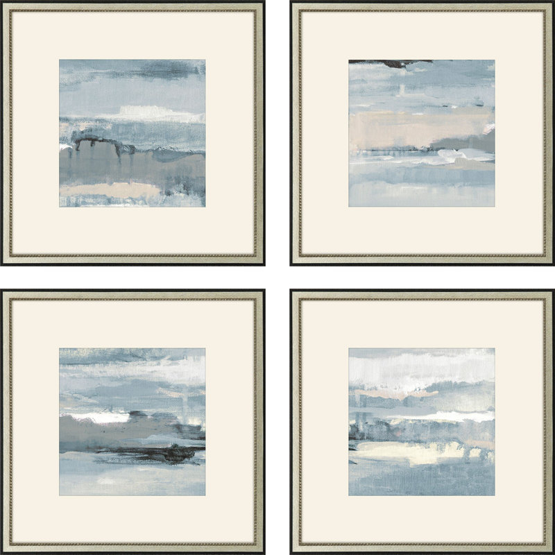 Splendid Blues Framed Art