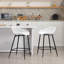 Rossmoyne Counter Stool with Metal Frame-435557910