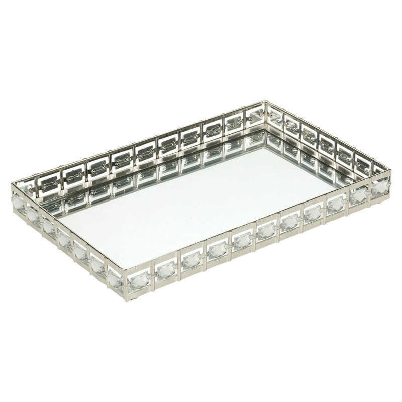 Mulvey Glass Tray - Set of 2