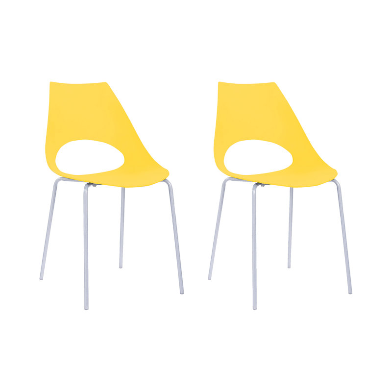 Side chair Set Jacob, Yellow