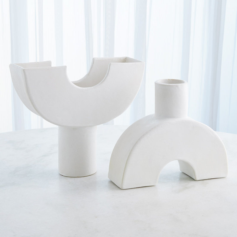 Stoneware Decorative Bowl, White