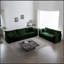 Canapé moderne, ensemble modulaire à assise très profonde pour salon 3 pièces, canapé surdimensionné, canapé 3 places, causeuse et canapé simple, chenille verte-1630756107
