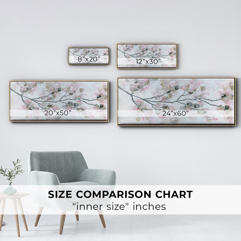 Cherry Blossoms- Framed Canvas