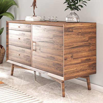 Evelien 82cm Solid Wood Sideboard
