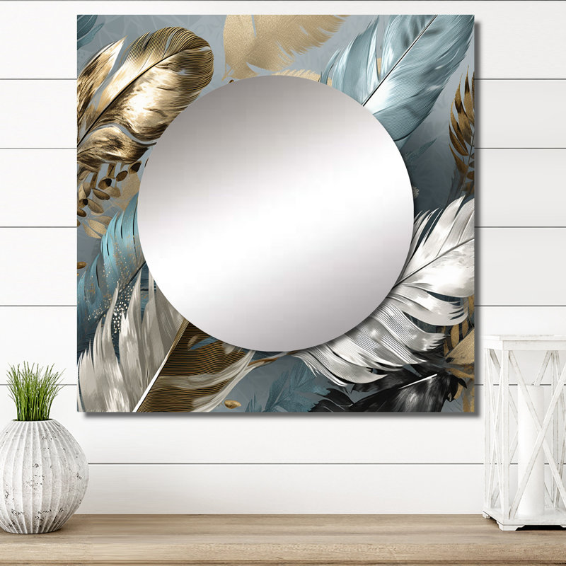 Meleney - Glam Feather, 29 po x 29 po