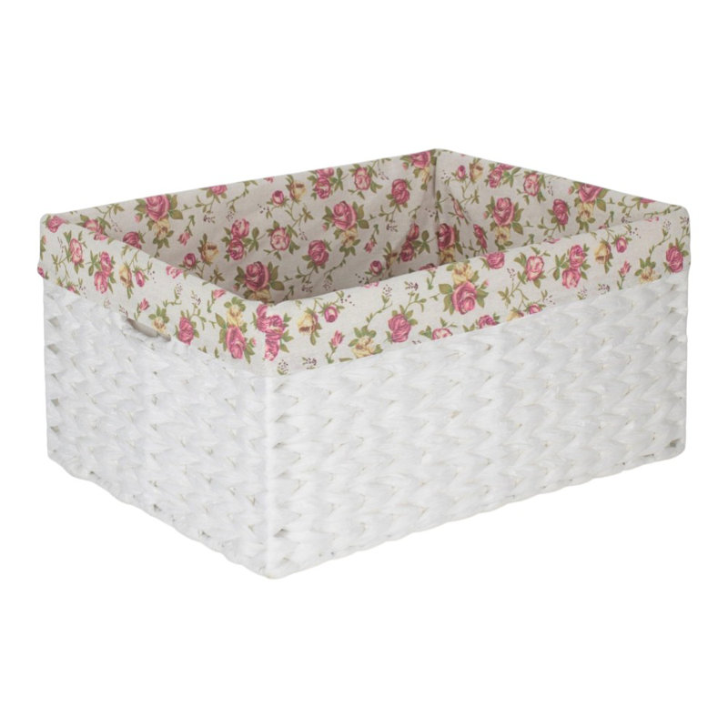 Brambly Cottage Wicker Decorative Basket, 21cm H x 42cm W x 30cm D