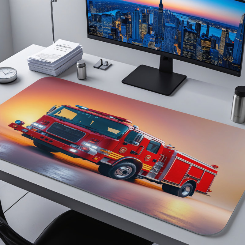 Polyester Desk Pad, 23.6x13.8
