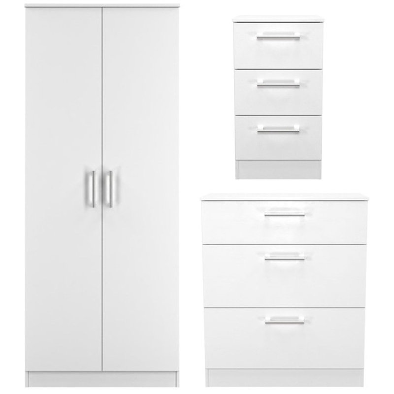 RYEDALE Piece Bedroom Set, White