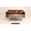 Table basse en bois massif avec rangement Bonas