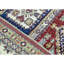 Kazak Wool Southwestern Area Rug in Green/Blue/Rust