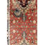 Tapis oriental rouge en laine noué à la main Serapi-130704650-130704683