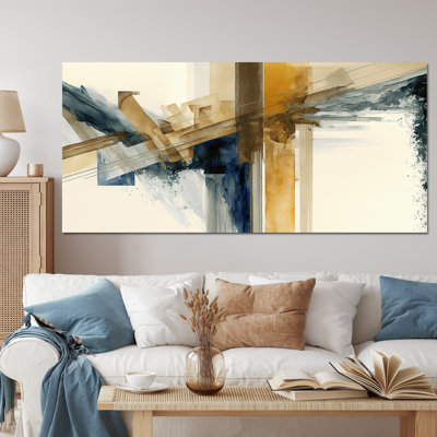 «Modern Watercolor Abstract II», impression sur toile