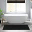Tapis pour salle de bain réversible 100% coton 20 po x 30 po 20 po x 30 po - doux et confortable, lavable à la machine, à poils moyens, épais, 0,5 po-110366610