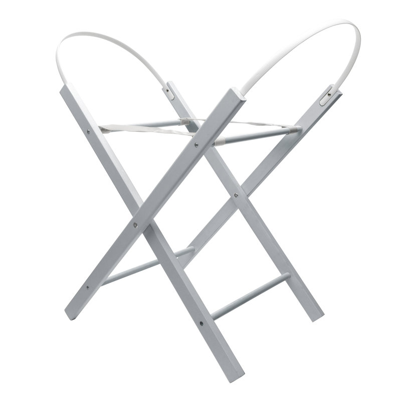 Moses Basket Stand, Grey