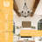 26" 5-Light Modern Farmhouse Chandelier for Dining Room, Kitchen or Foyer, Adjustable Height, Open Design + Black Finish