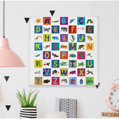 «Manzi Animal Alphabet III», reproduction sur toile tendue