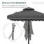 Bricelynn 243cm Cantilever Parasol-1287353374