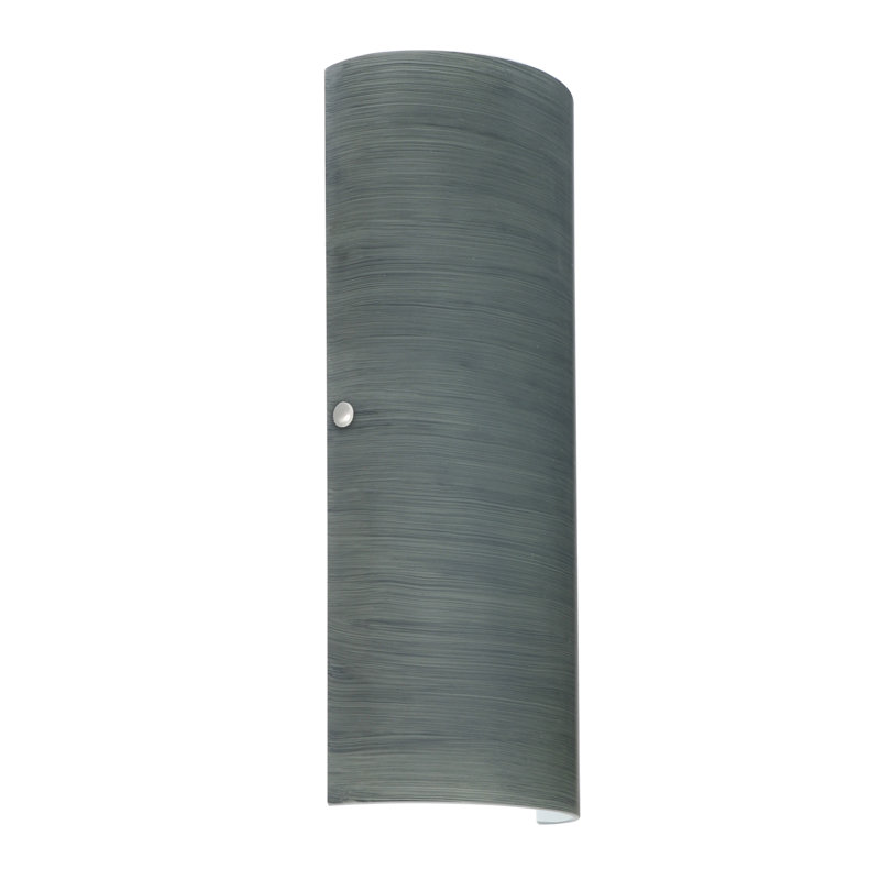 Torre Flush Mounted Sconce, Titan, Bronze, 17.75" H