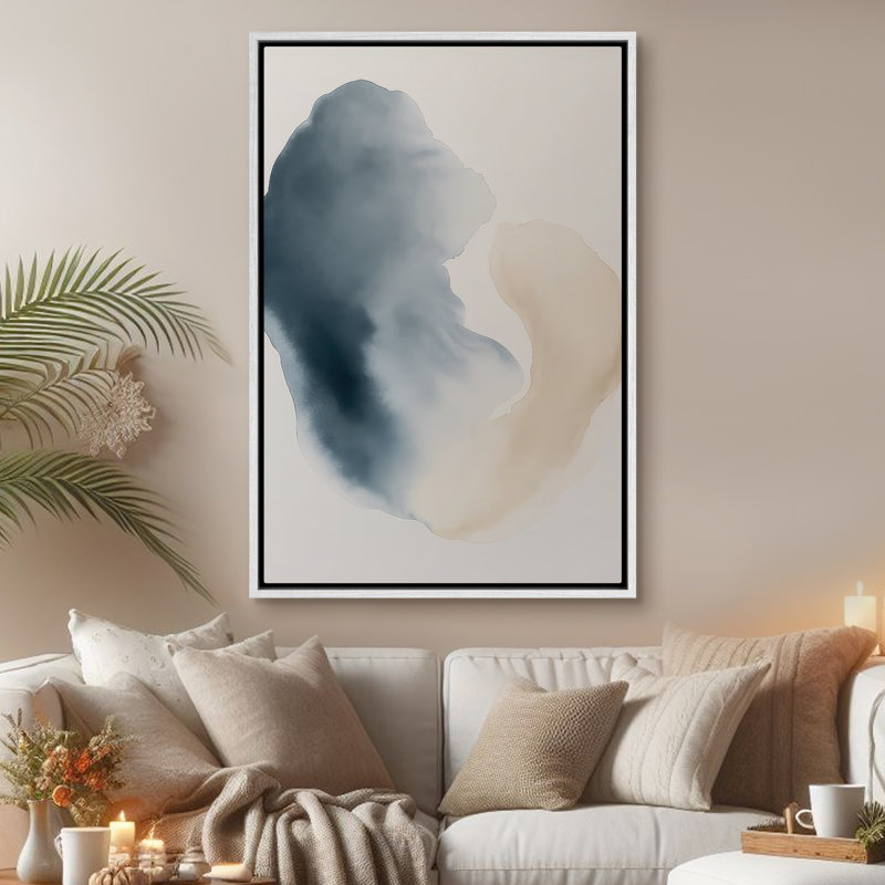 Art mural encadré, rétro, antique et classique pour chambre à coucher - 24 po x 36 po, H 36 po x l 24 po, Blanc