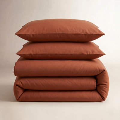 Flanary Hilma Linen 3 Piece Comforter Set