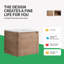 Base de meuble-lavabo simple 24 po-120642112