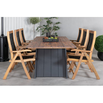 Zulema 6 - Person Dining Set